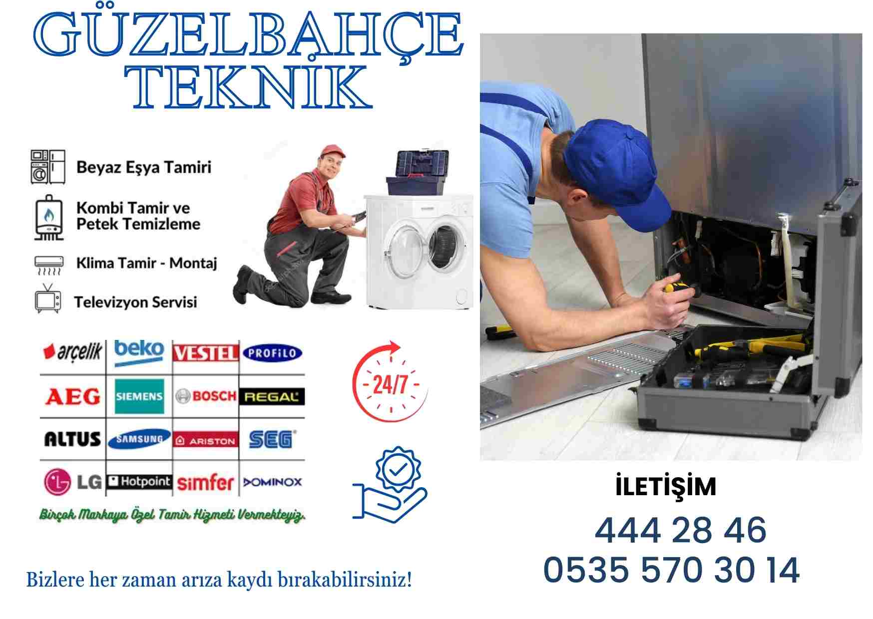 Güzelbahçe Beyaz Eşya Servisi 